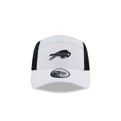 Buffalo Bills White Poly Runner Adjustable Hat
