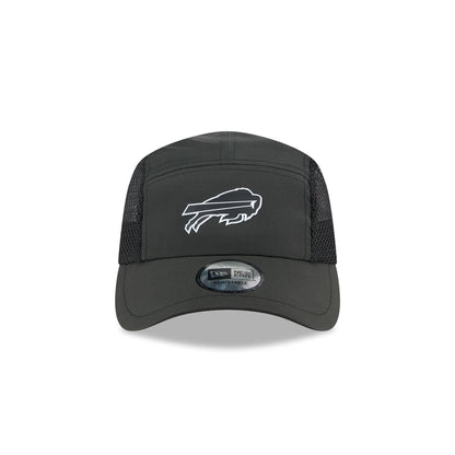 Buffalo Bills Black Poly Runner Adjustable Hat