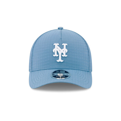 New York Mets Blue Ripstop 9FORTY M-Crown A-Frame Snapback Hat
