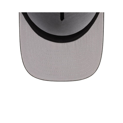 New York Mets Black Script Safety Pin 59FIFTY A-Frame Fitted Hat