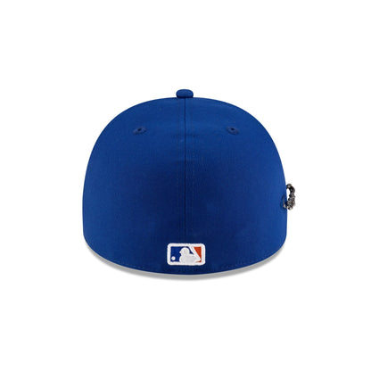 New York Mets Script Safety Pin 59FIFTY A-Frame Fitted Hat