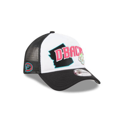 Arizona Diamondbacks State Flower 9FORTY A-Frame Trucker Hat