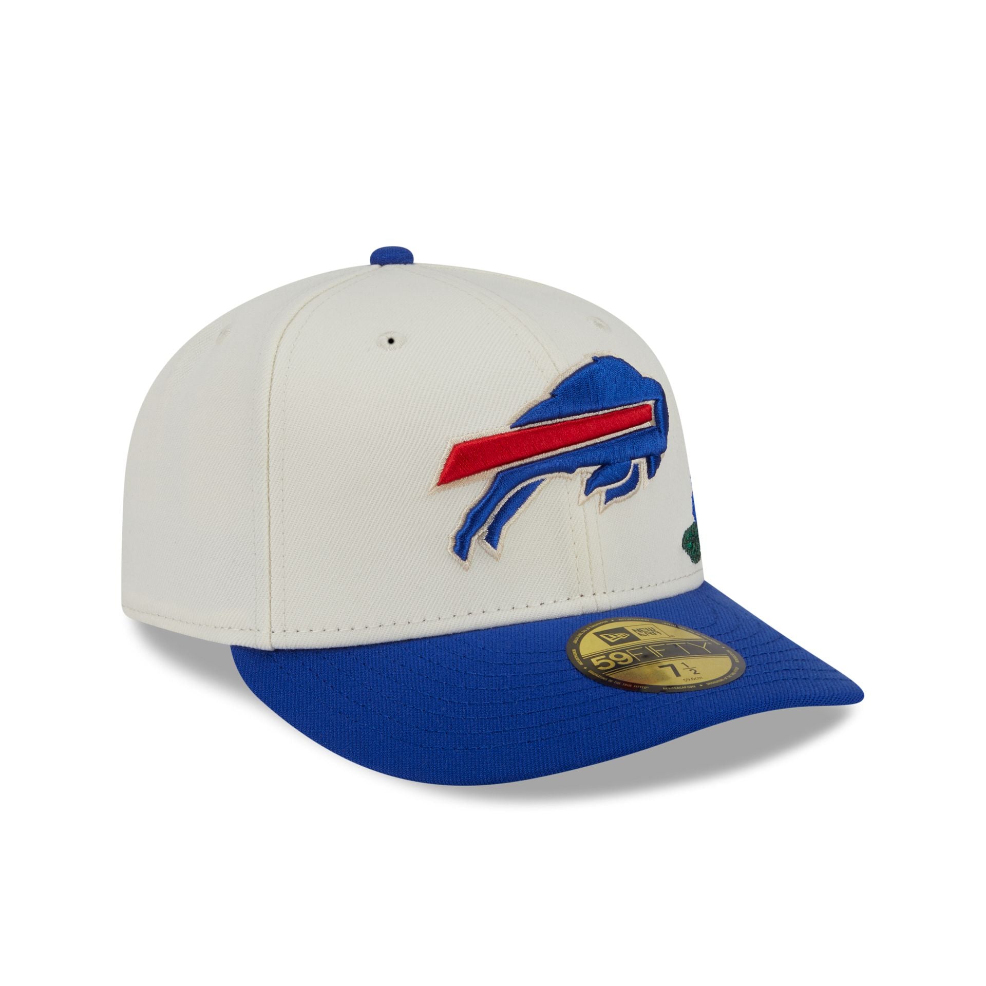 Buffalo Bills Tonal Florals White 59FIFTY Fitted Hat