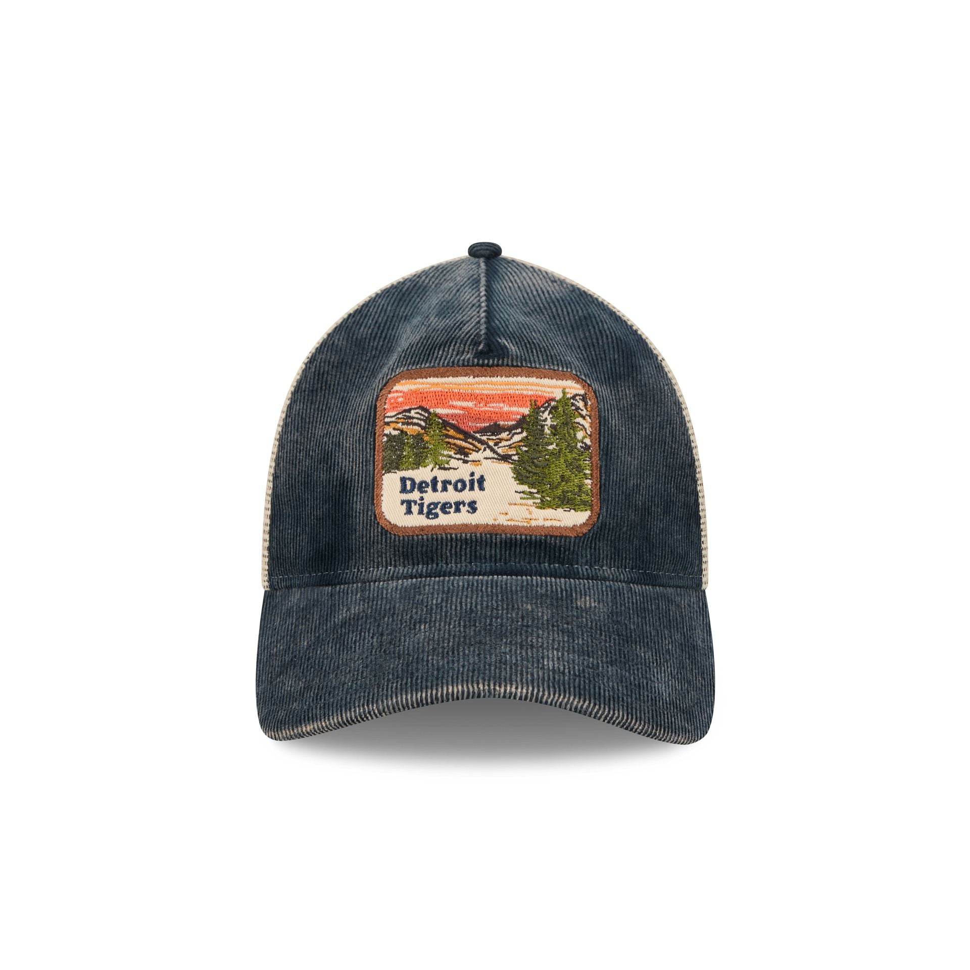 Detroit Tigers Vintage Landscape 9TWENTY A-Frame Trucker Hat