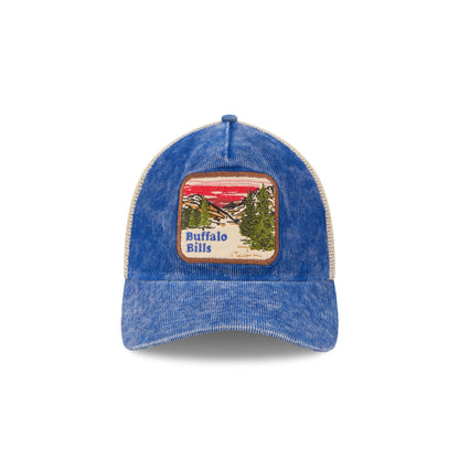 Buffalo Bills Vintage Landscape 9TWENTY A-Frame Trucker Hat