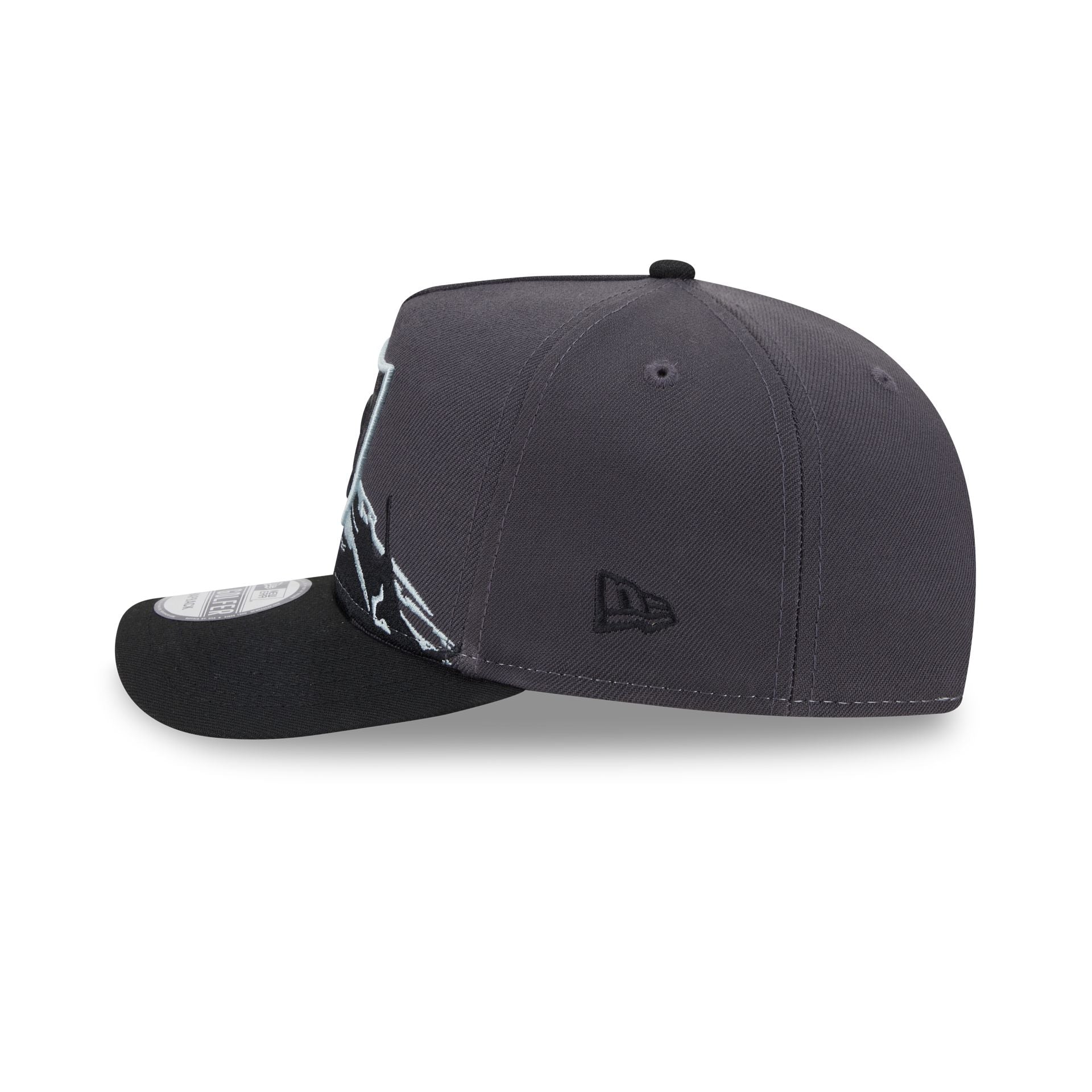 Las Vegas Raiders Graphite Brushstroke Golfer Hat