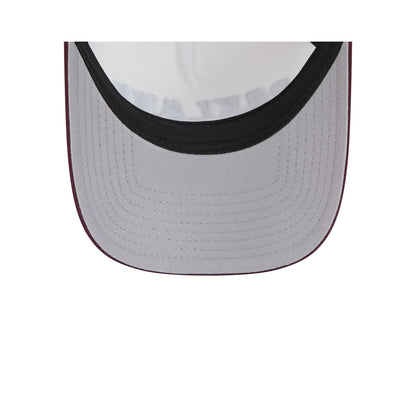 Athletics Optic White 9FORTY A-Frame Snapback Hat