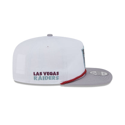 Las Vegas Raiders Optic White Golfer Hat