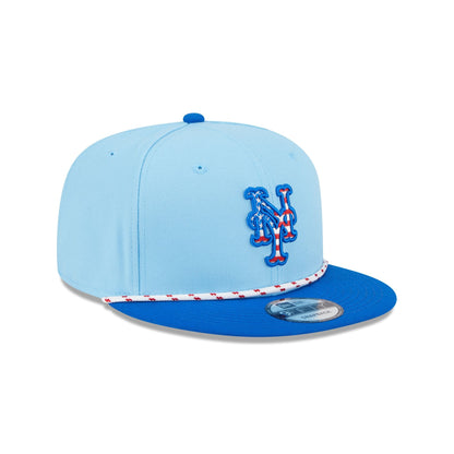 New York Mets Independence Day 2025 9FIFTY Snapback Hat