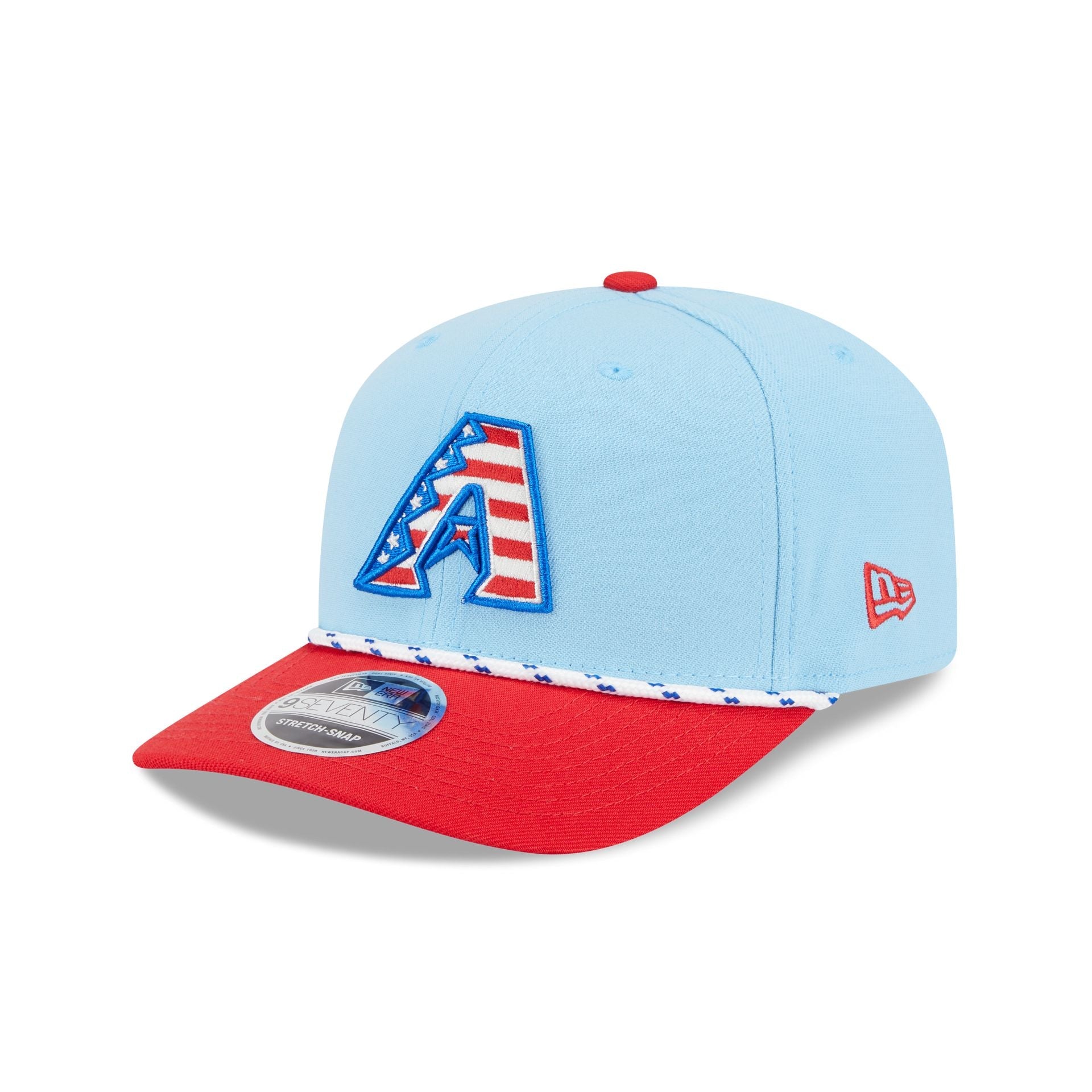 Arizona Diamondbacks Independence Day 2025 9SEVENTY Stretch-Snap Hat