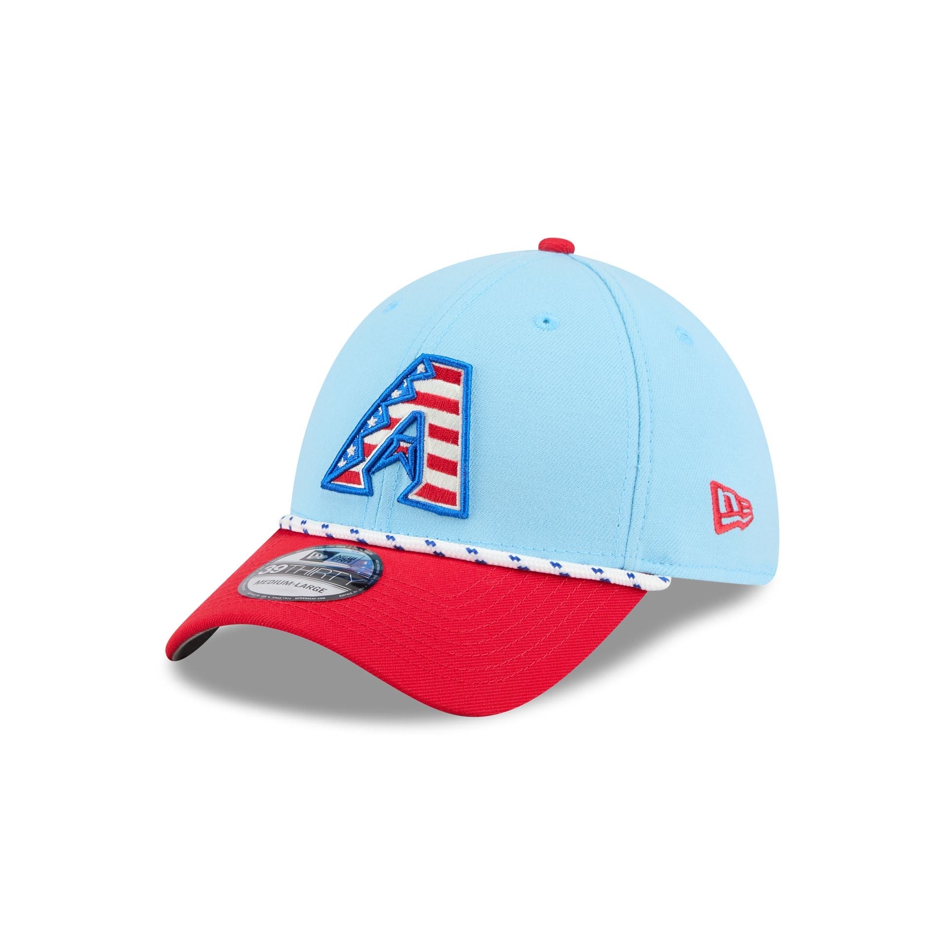 Arizona Diamondbacks Independence Day 2025 39THIRTY Stretch Fit Hat