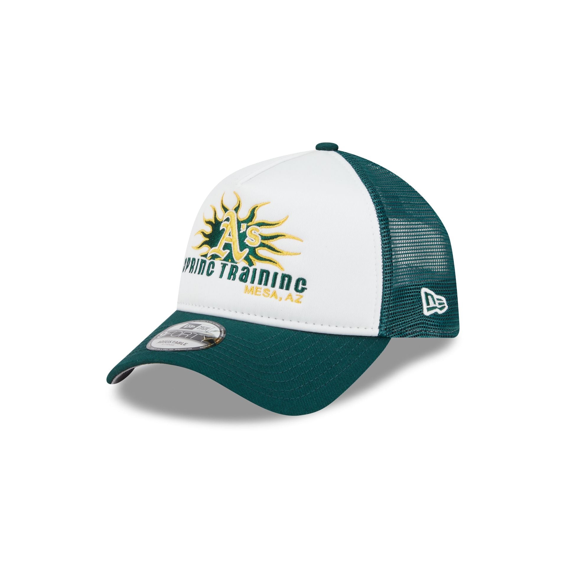 Athletics Spring Training 9FORTY A-Frame Trucker Hat
