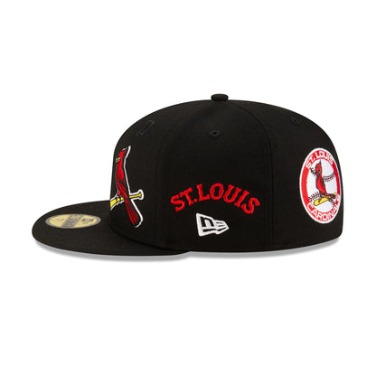 Jayson Tatum x St. Louis Cardinals Black 59FIFTY Fitted Hat