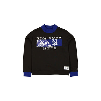New York Mets Team Split Women's Mockneck