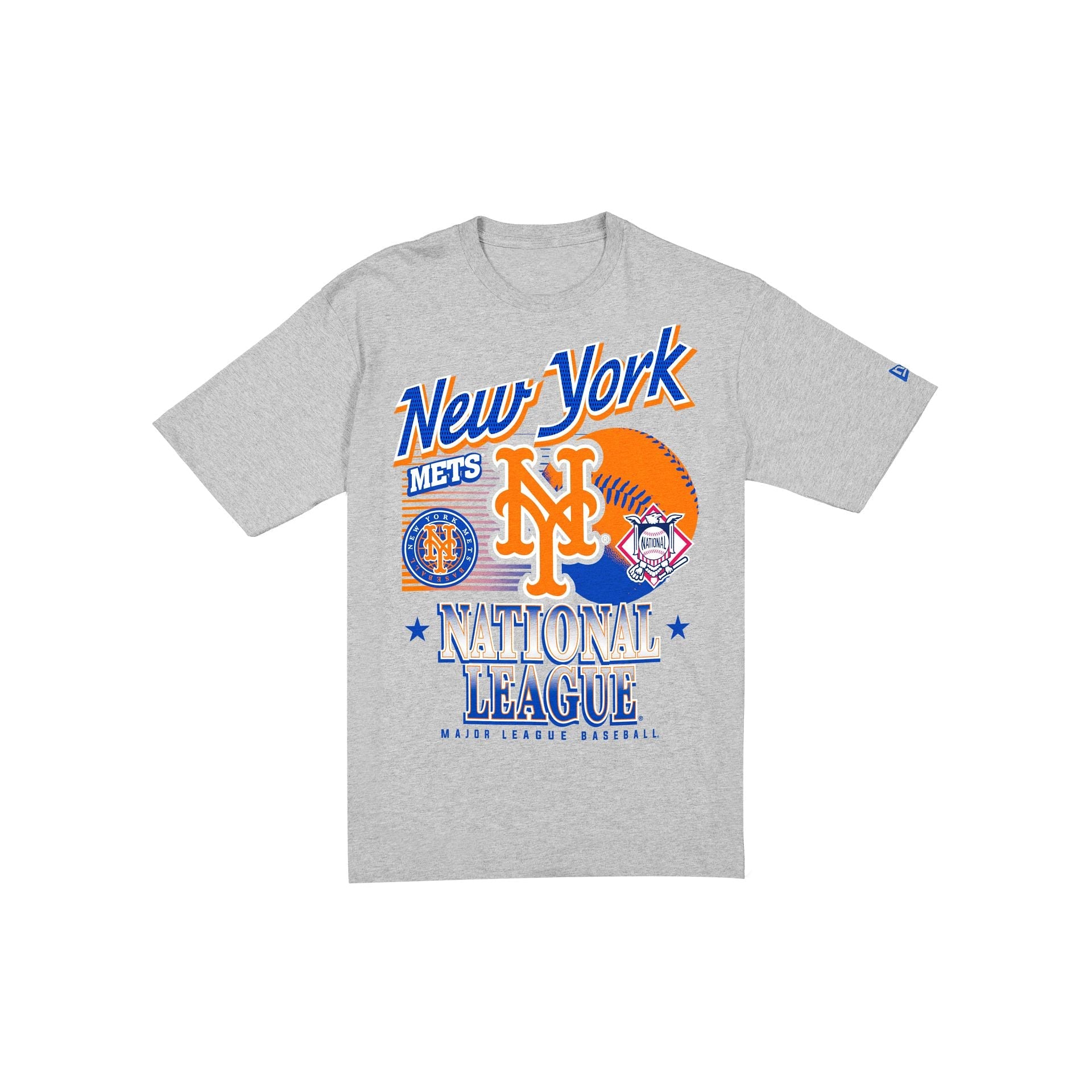 New York Mets Sport Classics Heather Gray Short-Sleeve T-Shirt