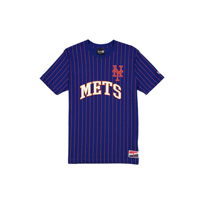 New York Mets Throwback Retro Pinstripe T-Shirt