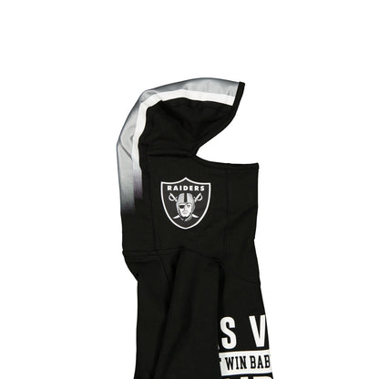 Las Vegas Raiders 2025 Functional Fandom Black Balaclava Hoodie
