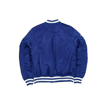 Alpha Industries x Buffalo Bills Blue MA-1 Bomber Jacket