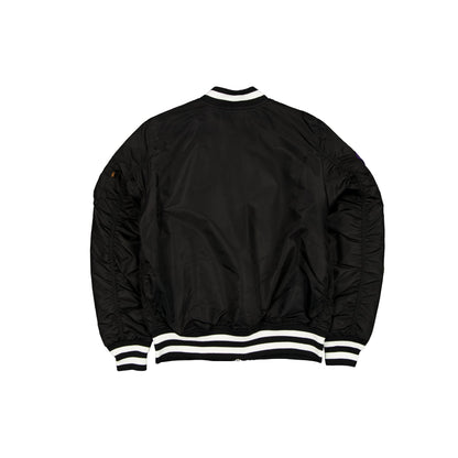 Alpha Industries x Baltimore Orioles Black MA-1 Bomber Jacket