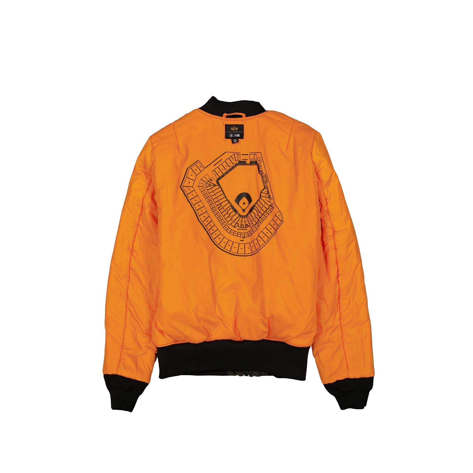 Alpha Industries x San Francisco Giants Black Camo MA-1 Bomber Jacket