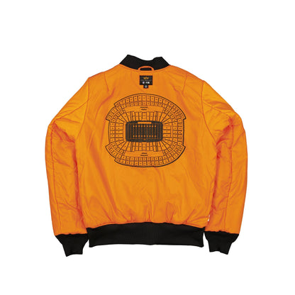 Alpha Industries x Las Vegas Raiders Black Camo MA-1 Bomber Jacket