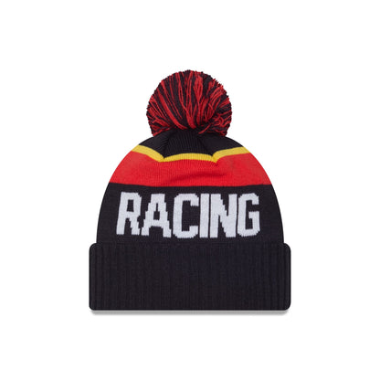 Oracle Red Bull Racing Wordmark Pom Knit Hat