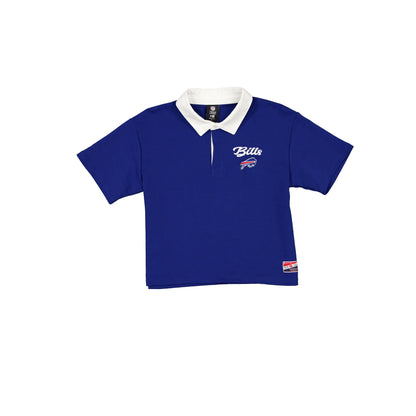 Buffalo Bills Throwback Women's Cropped Polo