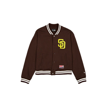 San Diego Padres Throwback Women's Snap Front Jacket