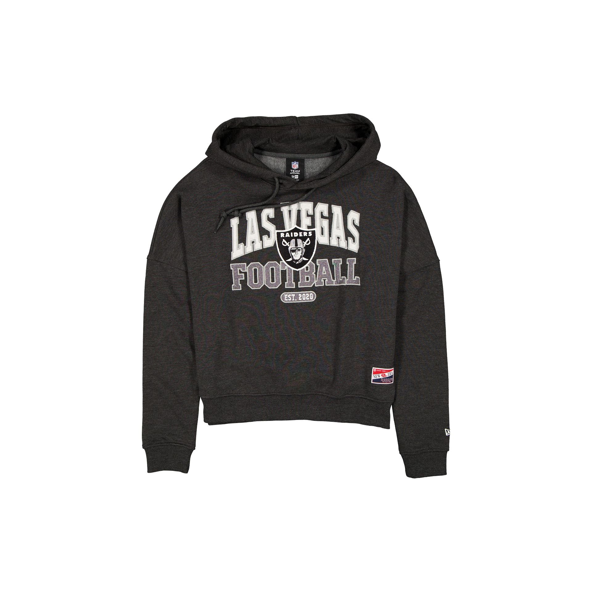 Las Vegas Raiders Throwback Women's Glitter Hoodie