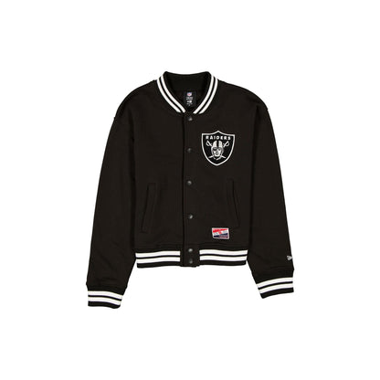 Las Vegas Raiders Throwback Women's Snap Front Jacket