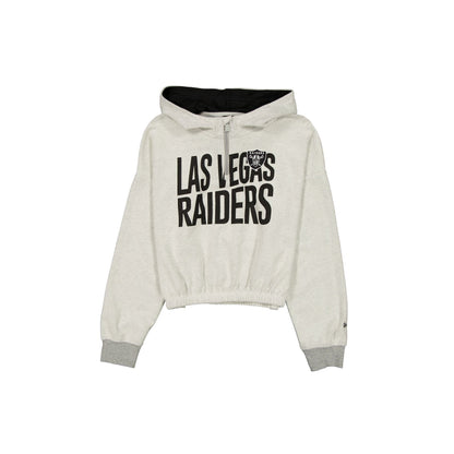 Las Vegas Raiders Sport Night Heather Gray Women's Hoodie