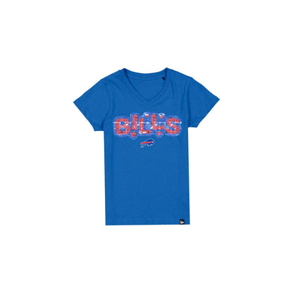 Buffalo Bills Flip Sequin Girls T-Shirt
