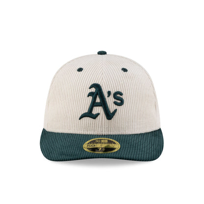 Athletics Cord Cream Low Profile 59FIFTY Fitted Hat