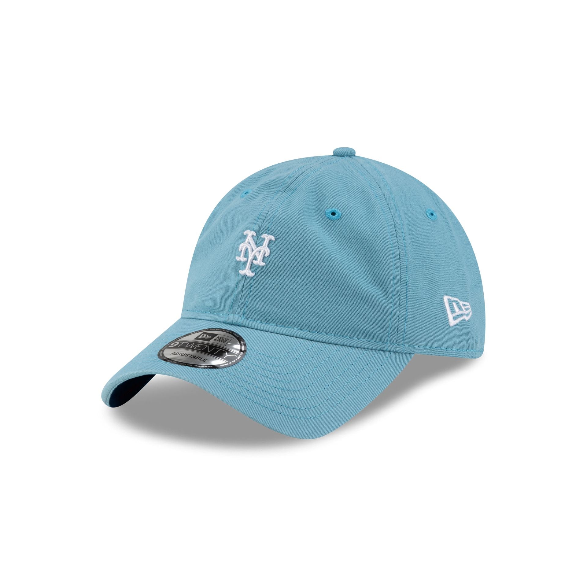 New York Mets Mini Logo Pastel Blue 9TWENTY Adjustable Hat