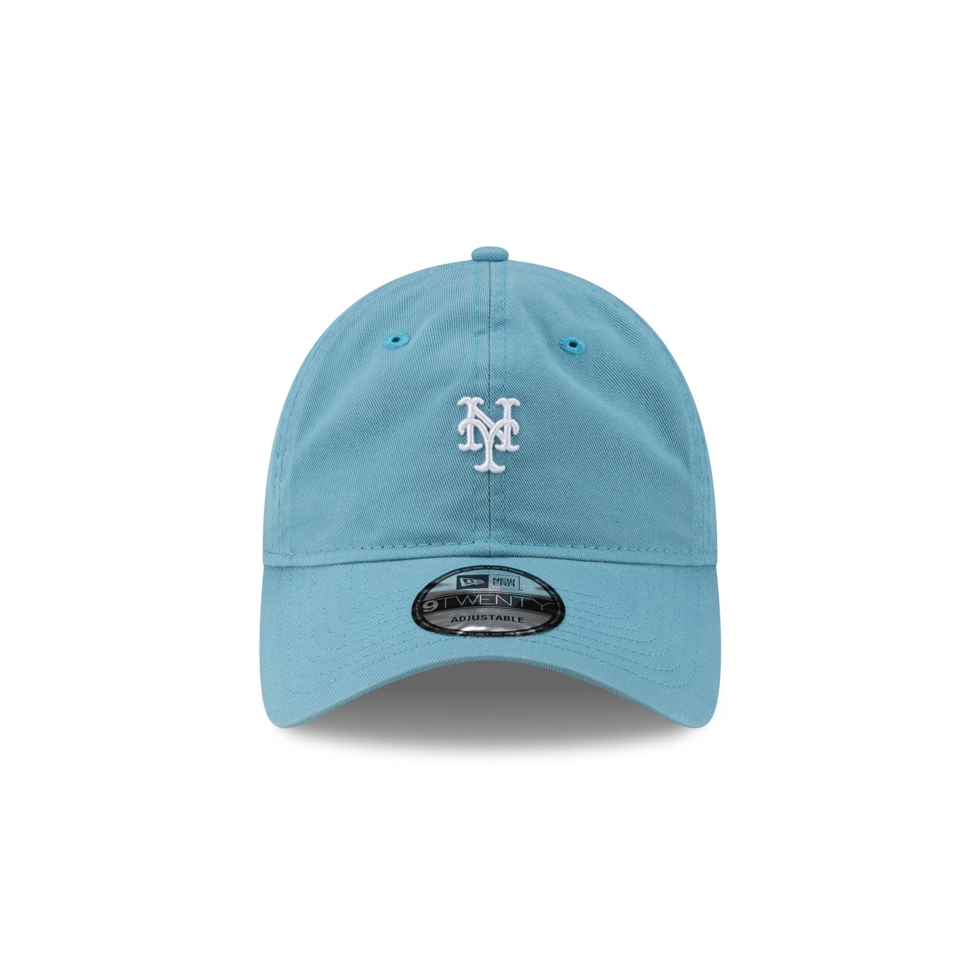 New York Mets Mini Logo Pastel Blue 9TWENTY Adjustable Hat