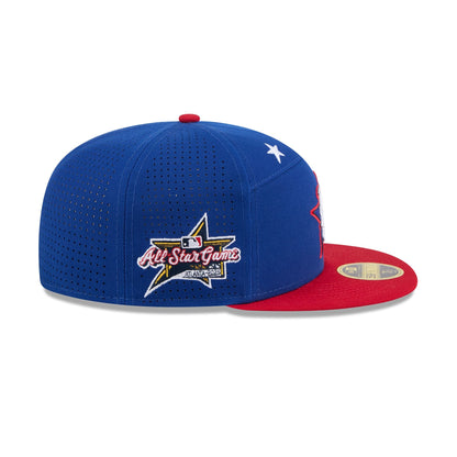 New York Mets 2025 All-Star Game Workout Split Panel 59FIFTY Fitted Hat