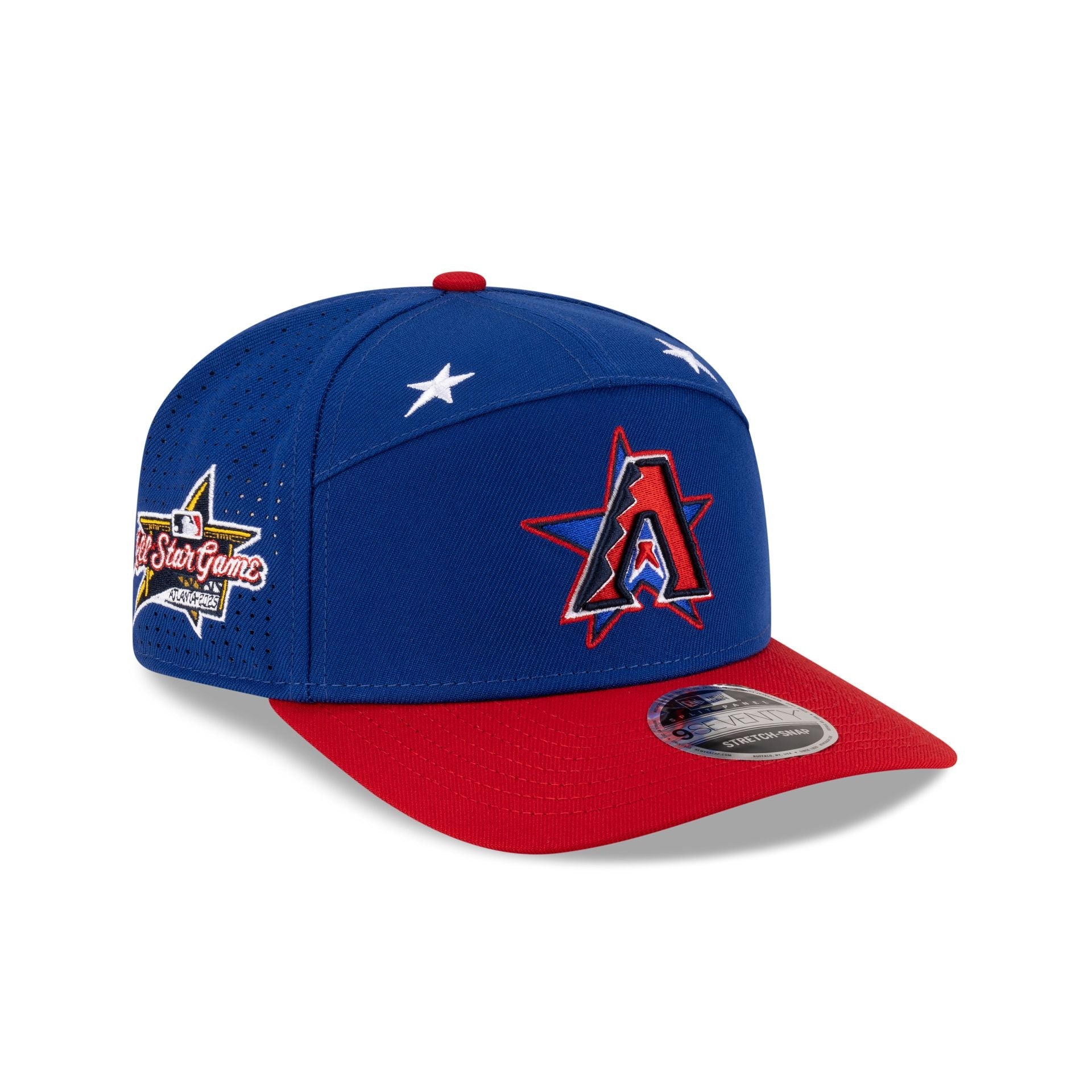 Arizona Diamondbacks 2025 All-Star Game Workout Split Panel 9SEVENTY Stretch-Snap Hat