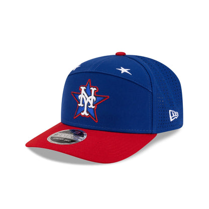 New York Mets 2025 All-Star Game Workout Split Panel 9SEVENTY Stretch-Snap Hat