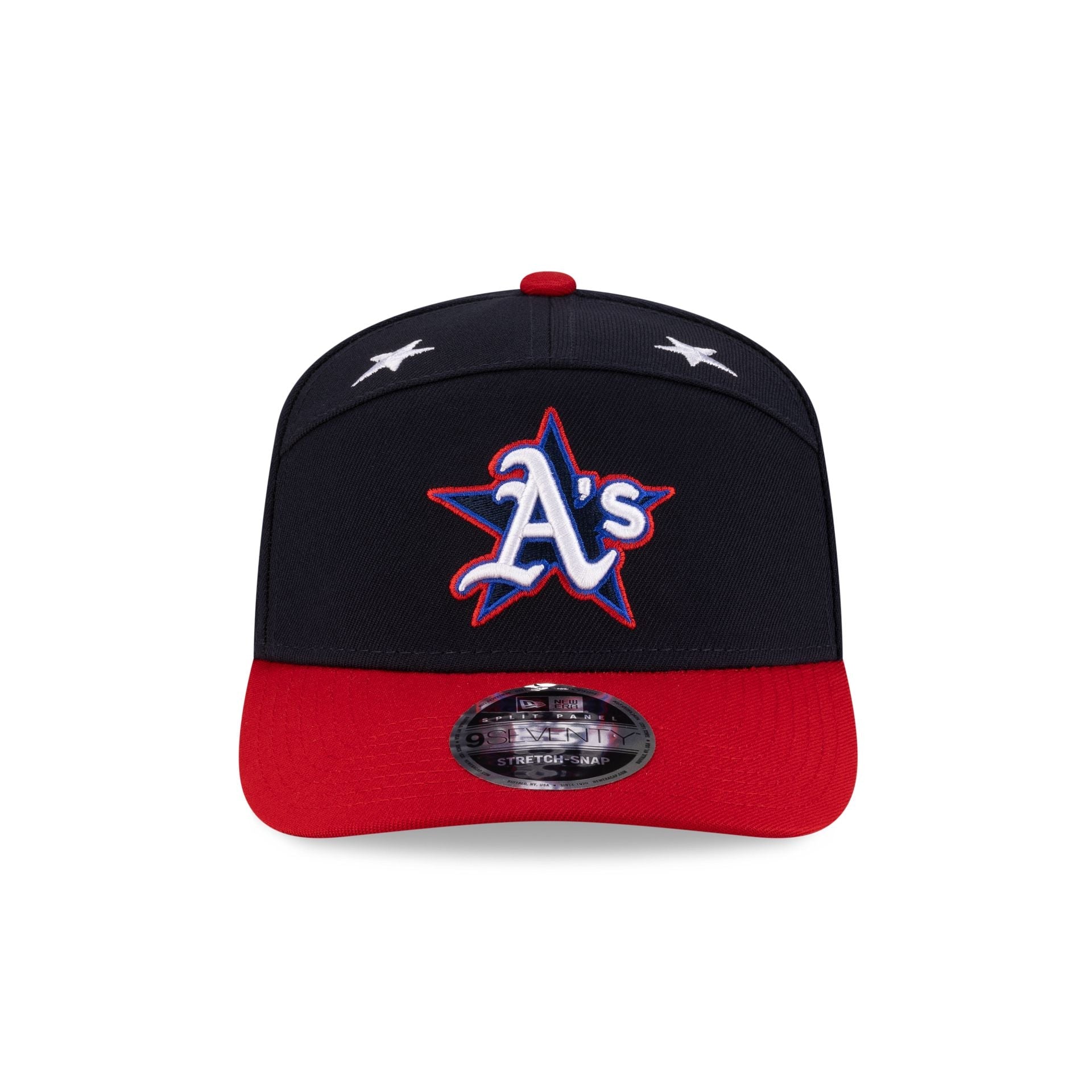 Athletics 2025 All-Star Game Workout Split Panel 9SEVENTY Stretch-Snap Hat