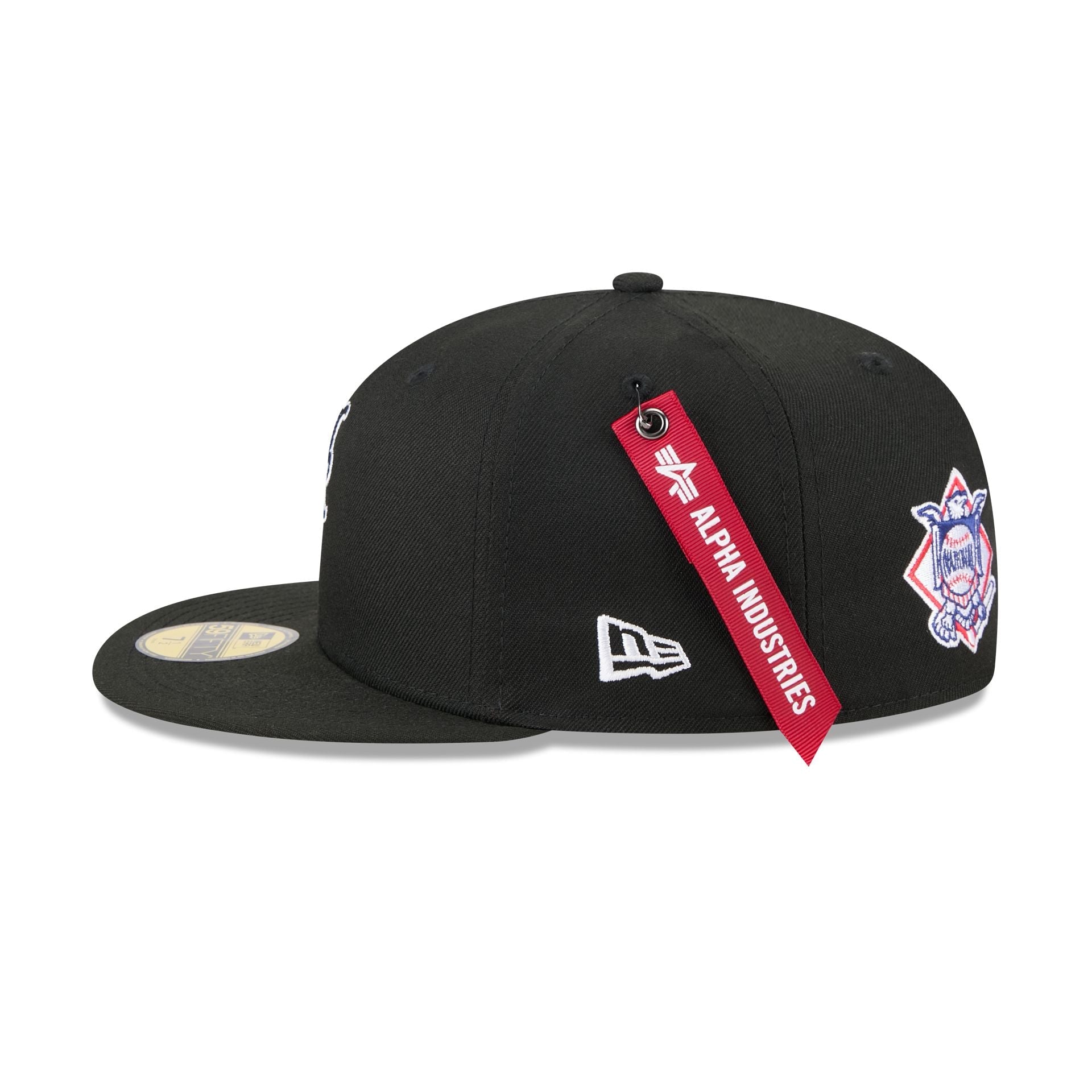 Alpha Industries x New York Mets Black 59FIFTY Fitted Hat