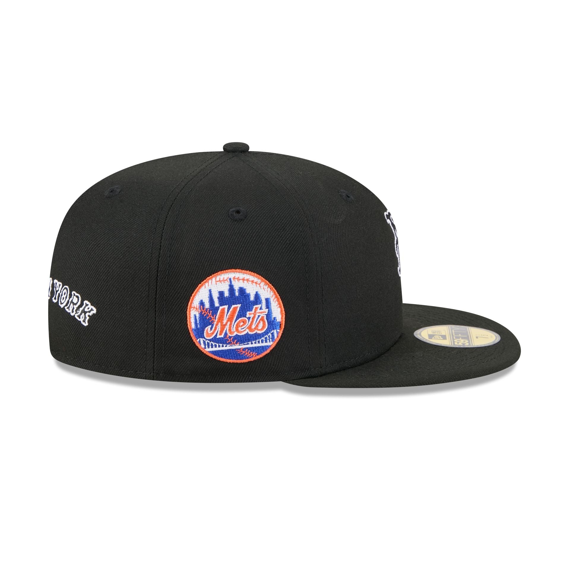 Alpha Industries x New York Mets Black 59FIFTY Fitted Hat