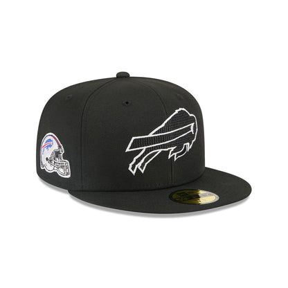 Alpha Industries x Buffalo Bills Black 59FIFTY Fitted Hat