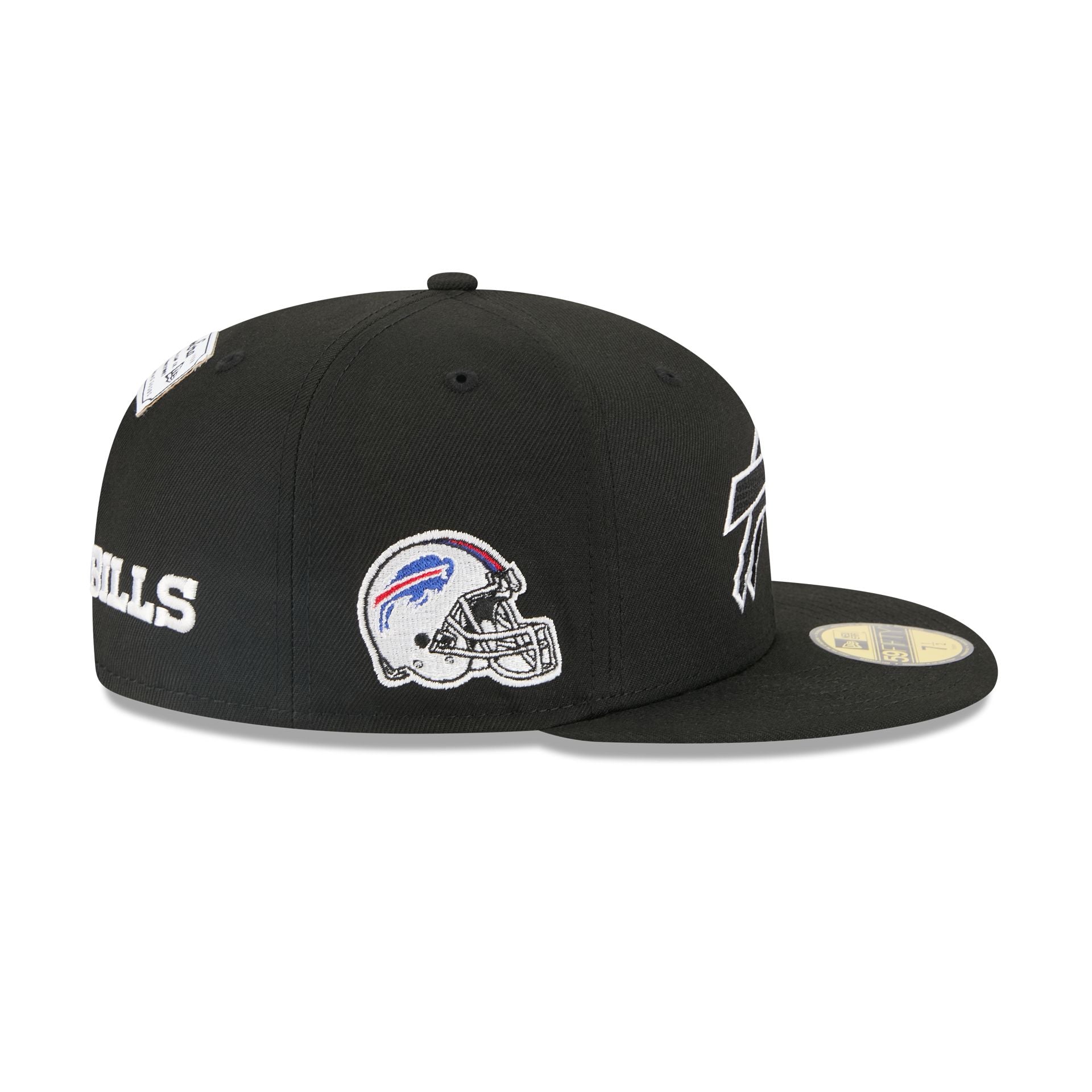 Alpha Industries x Buffalo Bills Black 59FIFTY Fitted Hat