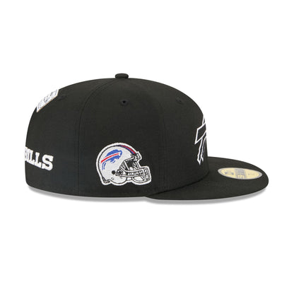 Alpha Industries x Buffalo Bills Black 59FIFTY Fitted Hat