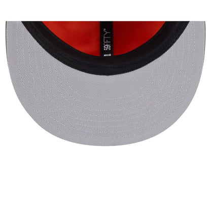 Alpha Industries x Buffalo Bills Olive Green Dog Ear 59FIFTY Fitted Hat