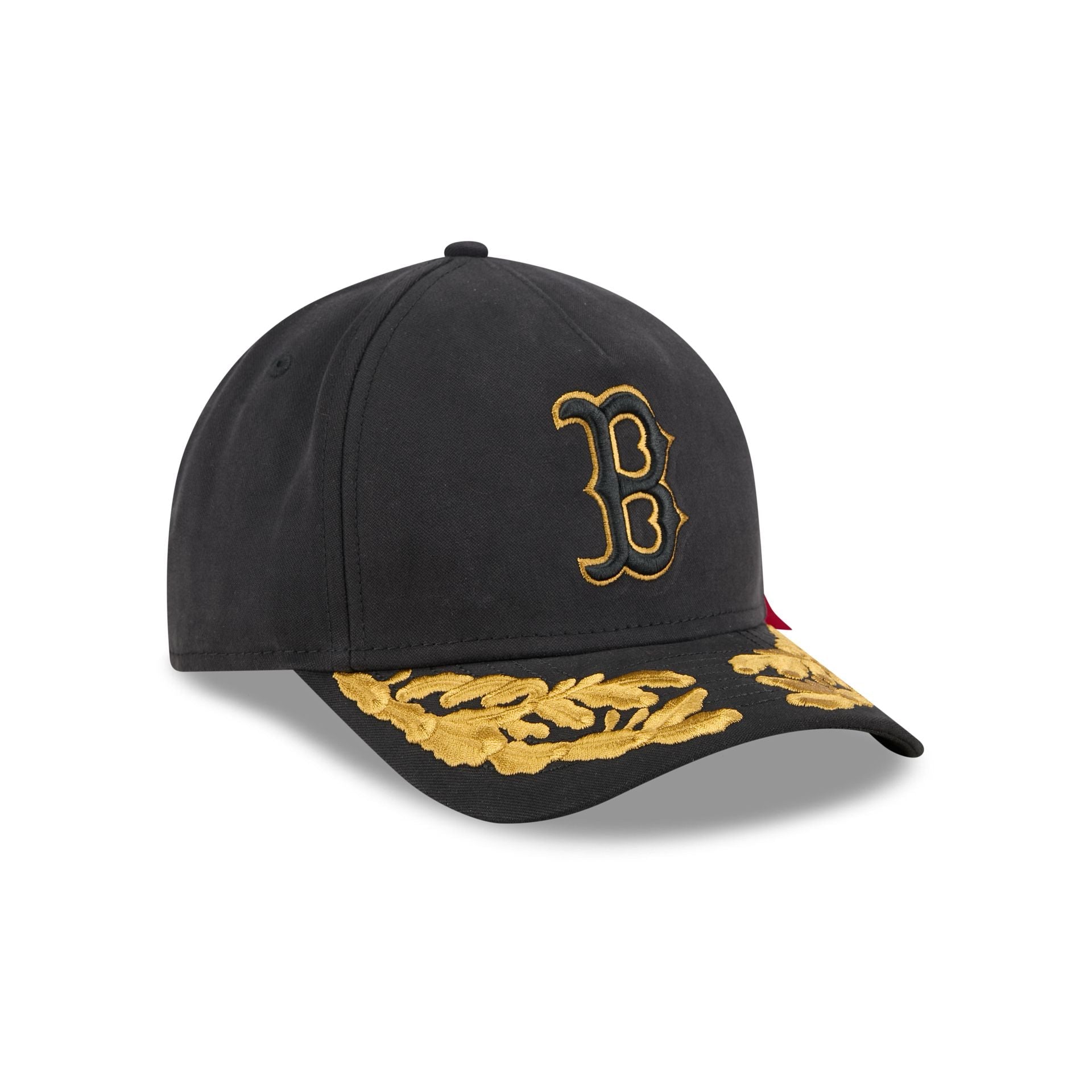 Alpha Industries x Boston Red Sox Black 9FORTY M-Crown A-Frame Snapback Hat