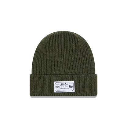 Alpha Industries x Boston Red Sox Olive Green Cuff Knit Hat