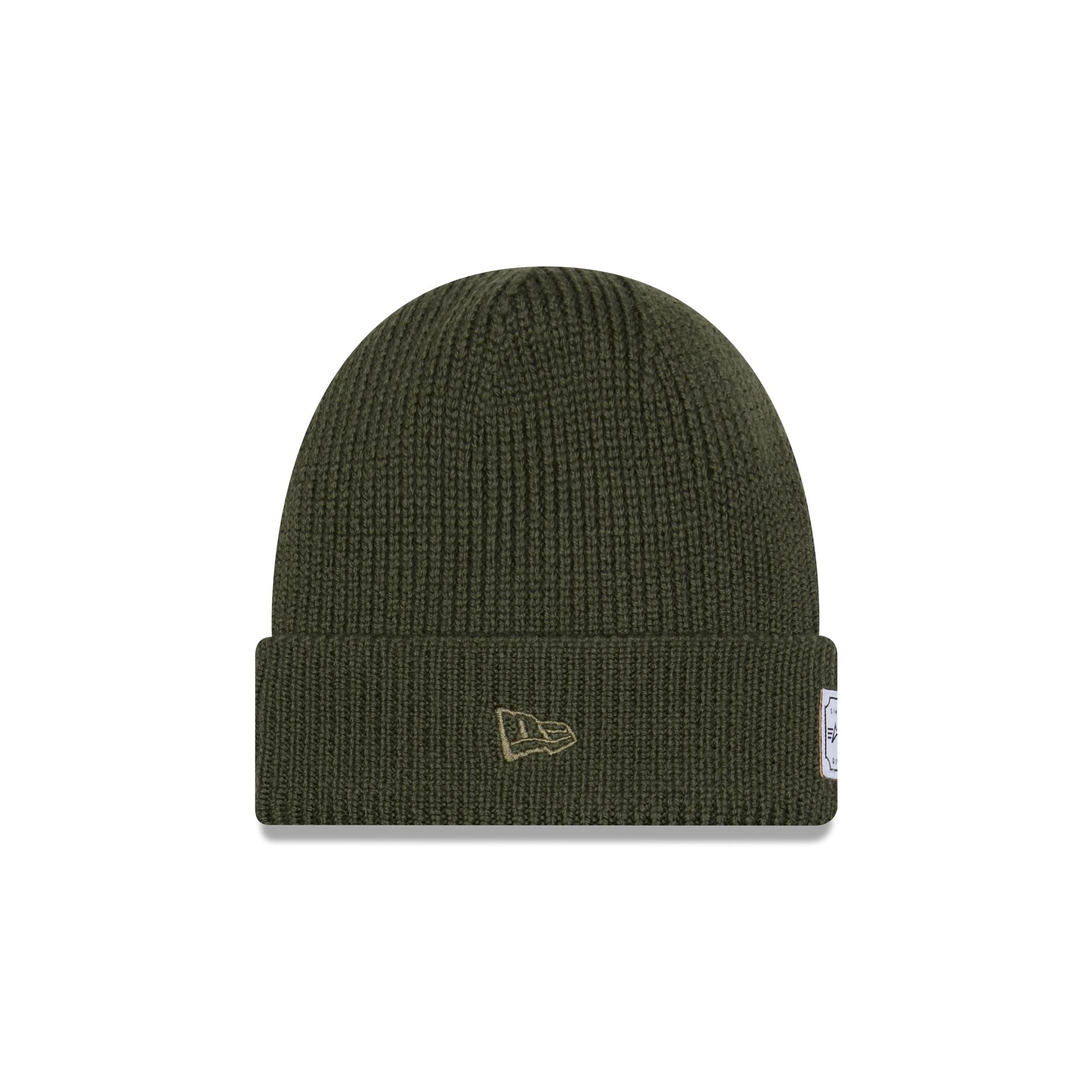 Alpha Industries x San Diego Padres Olive Green Cuff Knit Hat