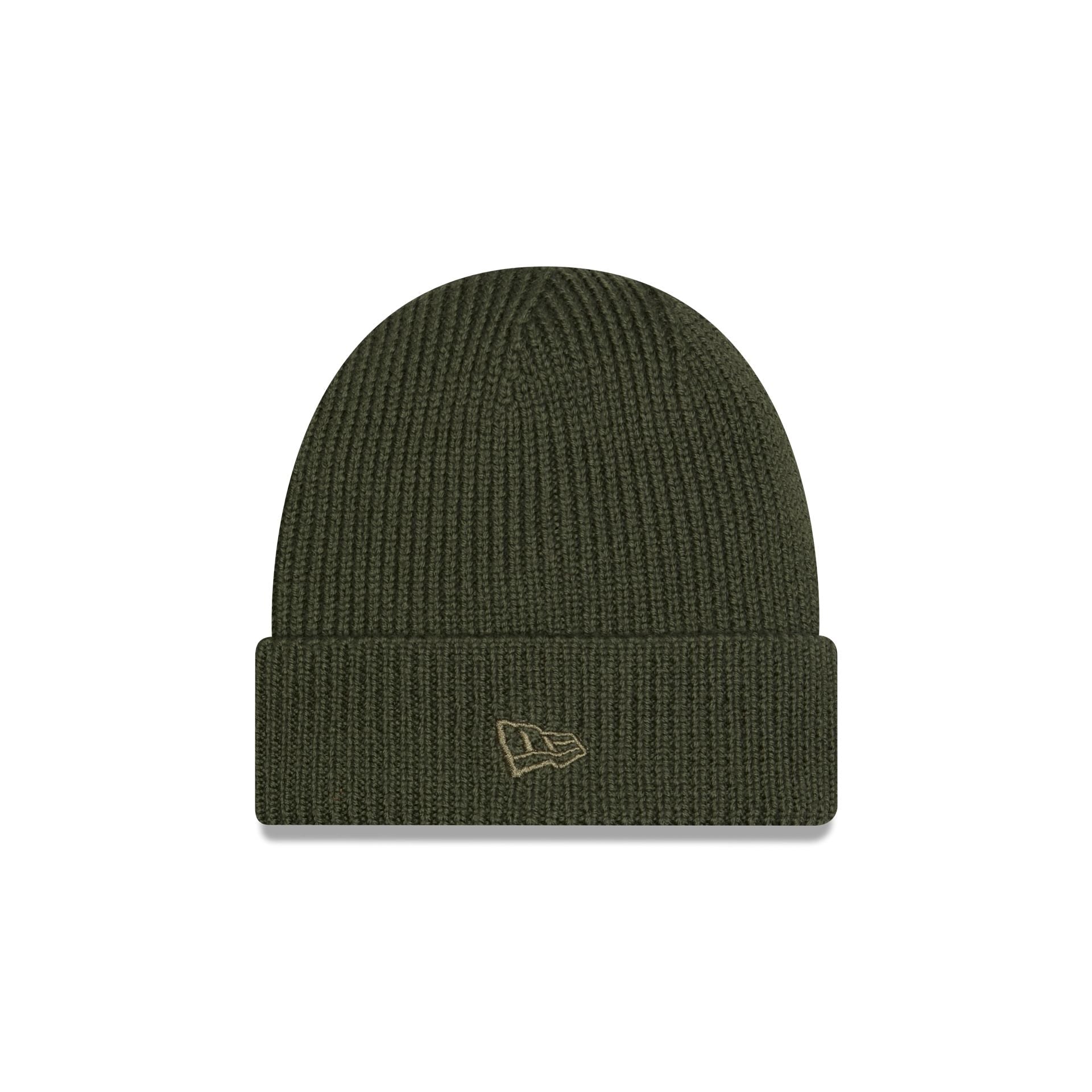 Alpha Industries x Las Vegas Raiders Olive Green Cuff Knit Hat