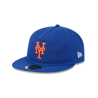 New York Mets Easy Retro Crown 59FIFTY A-Frame Fitted Hat